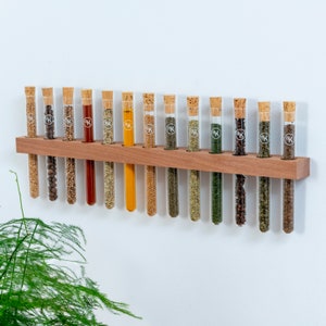Spice rack with testing tubes, Large image 1