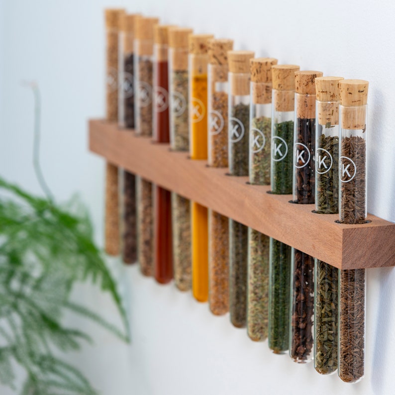 Spice rack with testing tubes, Large image 3