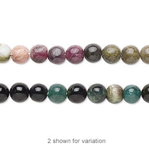 Multi Tourmaline Bead Strand                  119
