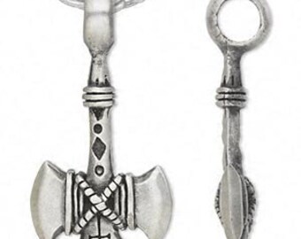Axe with Cross Pendant Charm           314