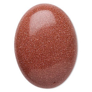 Brown Goldstone Cabochon Stone                181