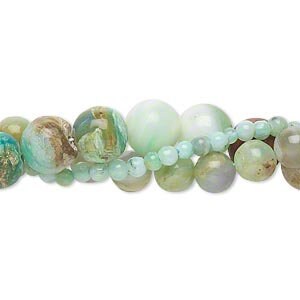 Bead Mix Multi Opal Bead Strands           124