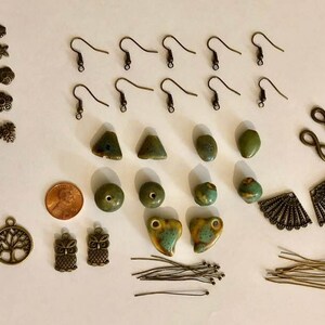 Make Your Own Earrings! Bronze              204
