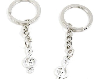 Musical Note Keychain