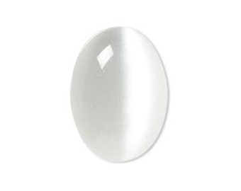 Cat's Eye White Cabochon Stones                           148