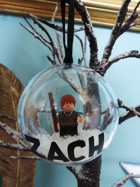 Personnalisé Harry Potter Ron Weasley Arbre De Noël Boule De Neige