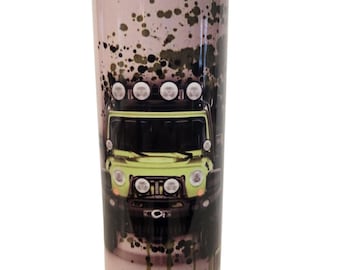 Mint Green Jeep 20oz Tumbler