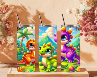 Baby Dragons Kids 12oz Tumbler