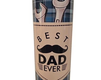 Personalized "Dad Ever" Tumbler - Father's Day Gift