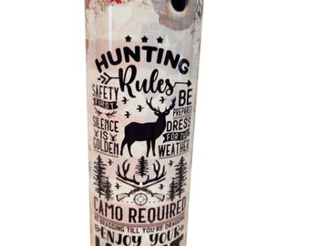 Hunting Rules 20oz Tumbler
