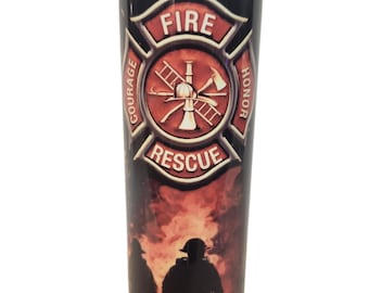 20oz Firefighters Double Insulated Tumblers