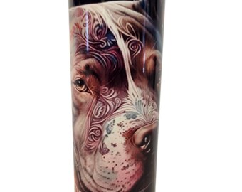 Pitbull 20oz double-walled insulated Tumblers