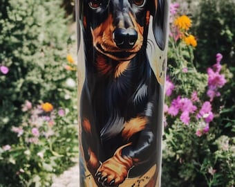 Playful Dashound 20oz Tumbler