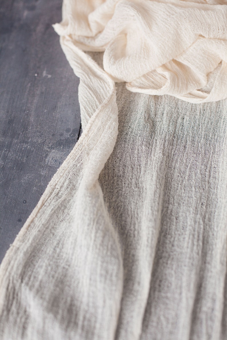 Ivory Gauze Runner for Wedding and EventsIvory Boho Wedding Etsy