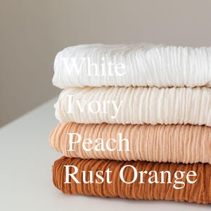 Boho Table Runner for Arch Decor and Tabletop Event Decor Hand-Dyed Cheesecloth Table Runner Fall Weddings DOUBLE GAUZE Cheesecloth wrap