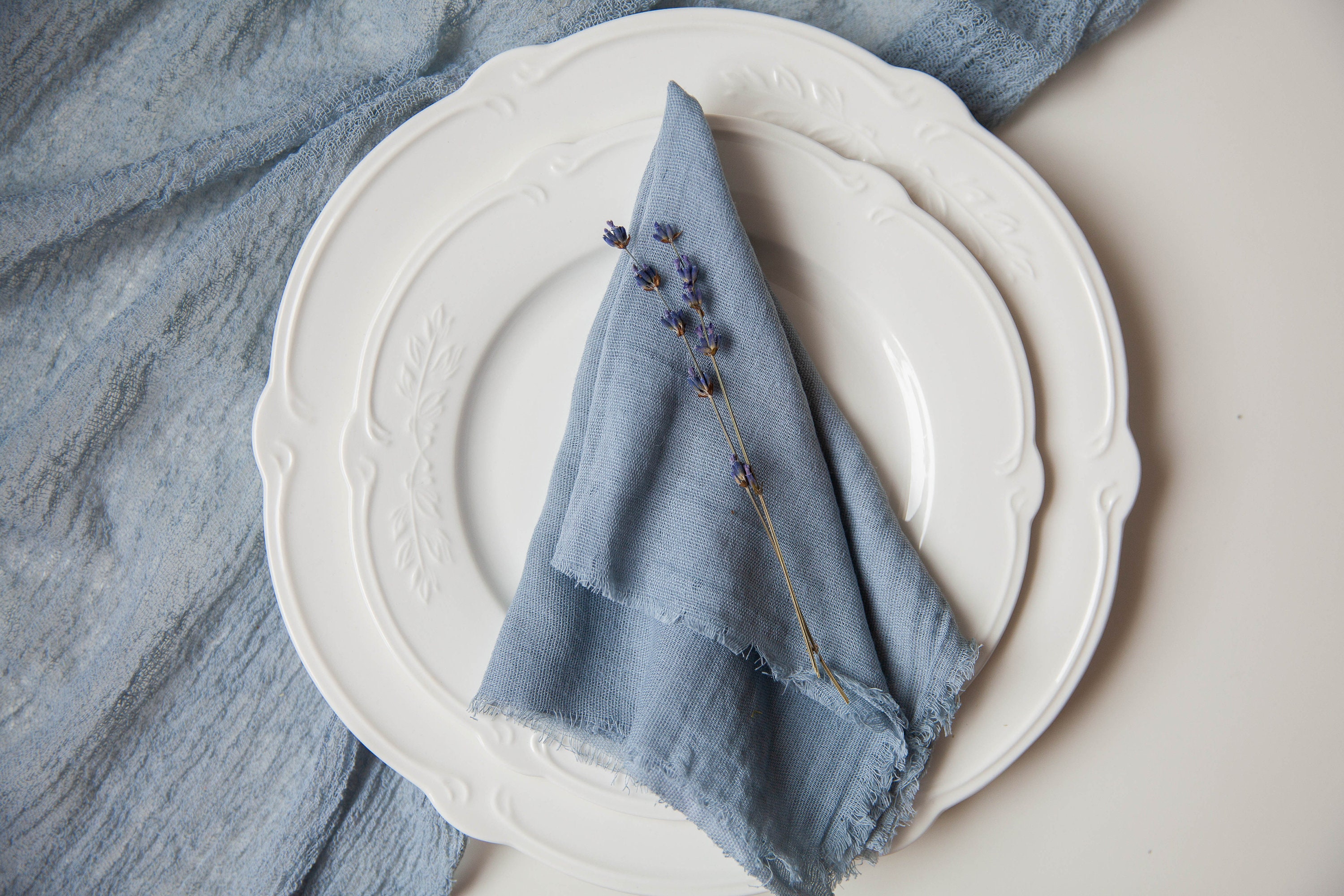 Rustic wedding gauze napkins Wedding napkins Gauze napkins Etsy