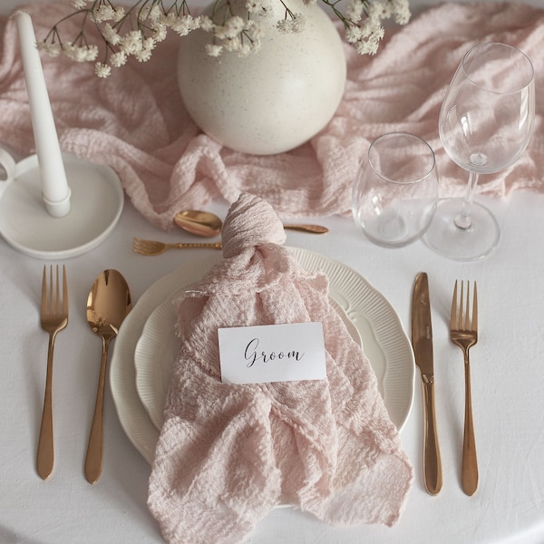 Blush runner Baby shower Party decor Gauze Runner Cheese cloth table runner  backdrop Boho Newborn Photography Props Cheesecloth photo wrap