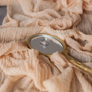 Pfirsich Boho Hochzeitsdeko, Hochzeit Tischläufer, rustikale Hochzeitsdeko, Boho Hochzeitsdeko, Gaze Tischläufer, Cheesecloth Tischläufer