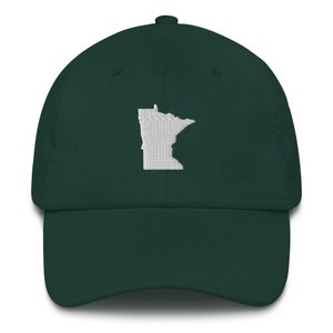 Minnesota Hat | Unisex Minnesota Cap, Minnesota Clothing, Minnesota Gifts, MN State, MN Apparel, MN Travel, Minnesota Midwest Nature Travel