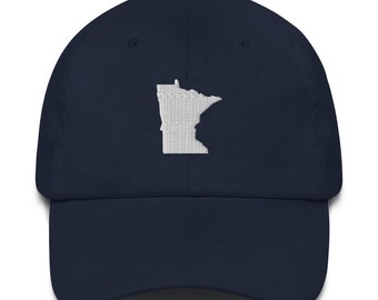 Minnesota Hat | Unisex Minnesota Cap, Minnesota Clothing, Minnesota Gifts, MN State, MN Apparel, MN Travel, Minnesota Midwest Nature Travel