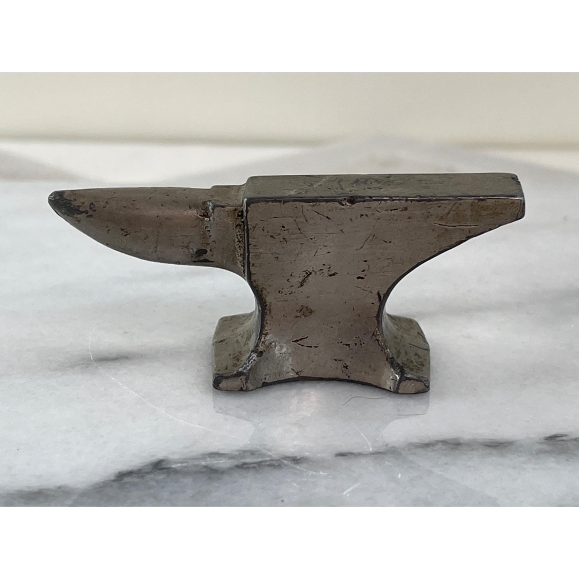 Vintage Miniature Anvil - Etsy