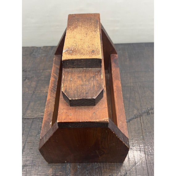 Vintage Wooden Shoe Shine Box Handmade