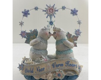 Ron Lee Clown Figurine Signed 83 Sharing Hotdog With Dog Onyx Base