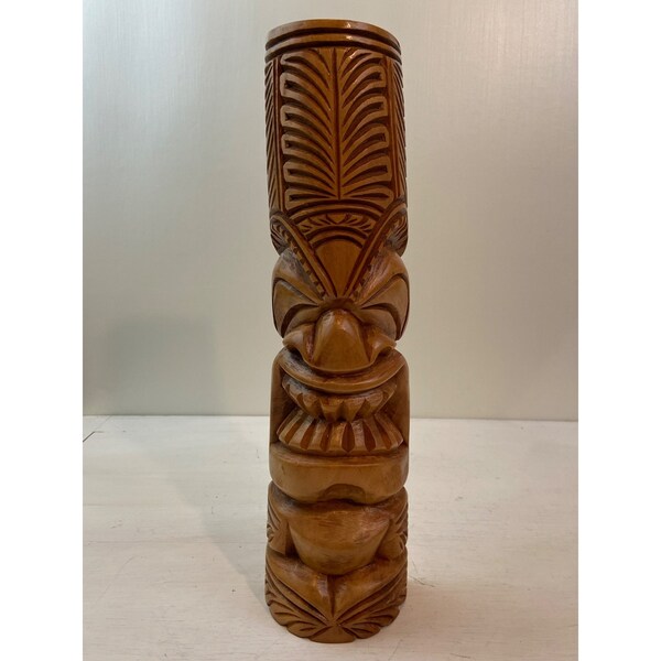 Hand Carved Tiki - Etsy