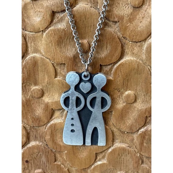 Rune Tennesmed Swedish Pewter Pendant