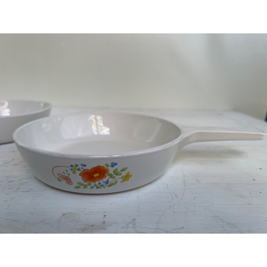 Vintage Corning Ware Wildflower Pattern 6.5 Saucepan, Set of 2 - Etsy