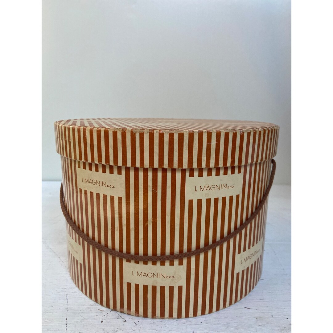 Vintage I. Magnin & Co. Hat Box Etsy