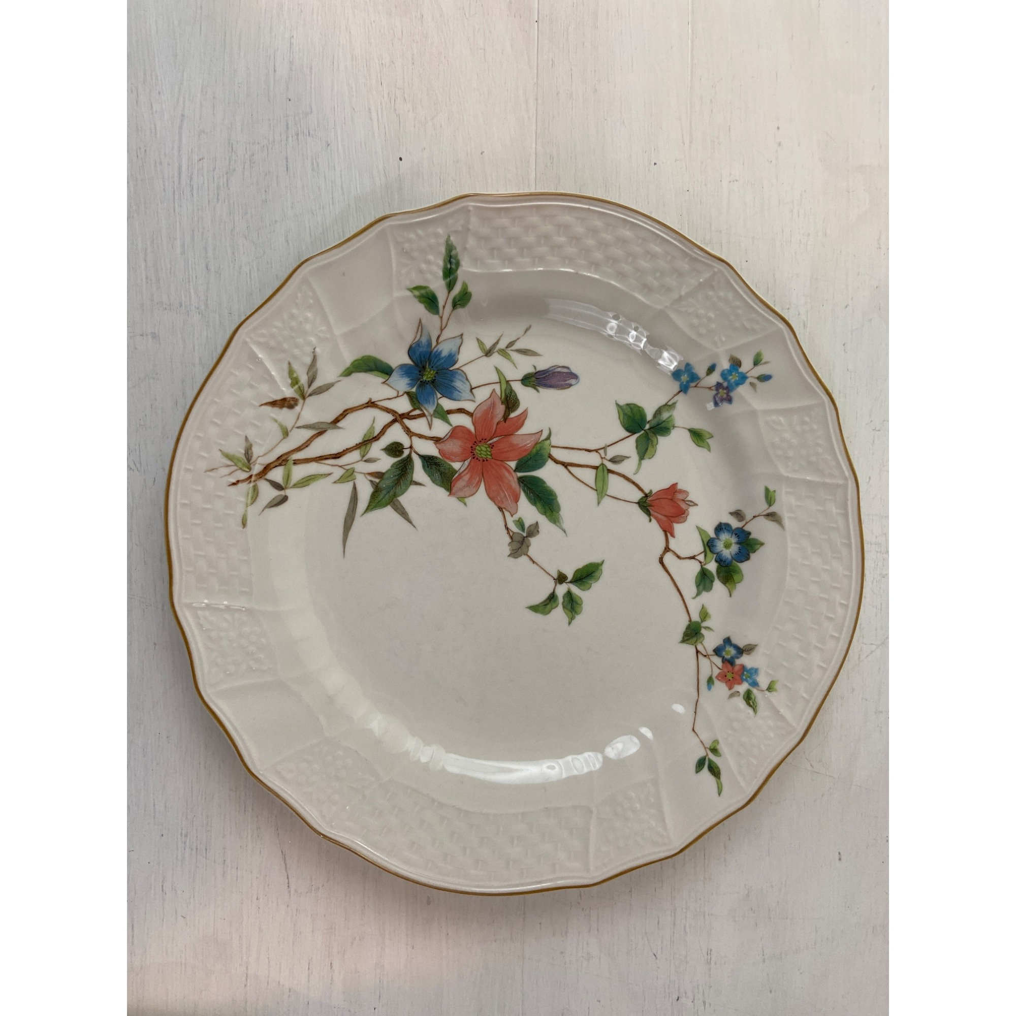 Vintage Monique by Mikasa Renaissance Pattern Dinner Plate - Etsy