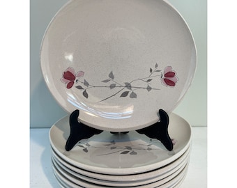 Vintage Mid Century Franciscan Duet Dinner Plate Set of 2