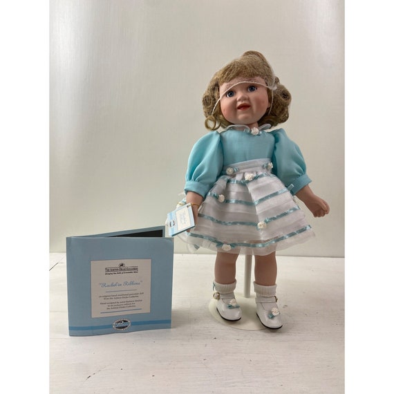 Vintage 1998 the Ashton-drake Galleries Rachel in Ribbons Doll