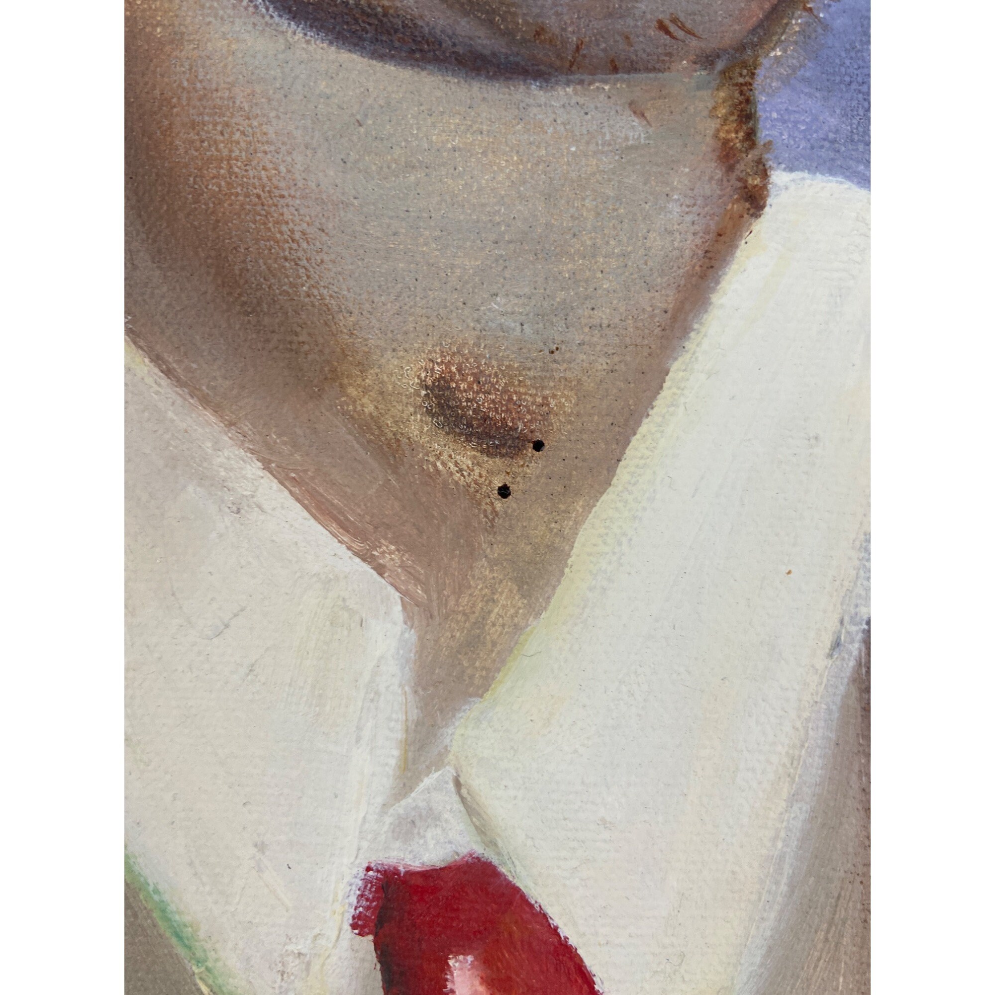 1989年ヴィンテージのピエロの絵画、ラボンヌ作 - Etsy 日本