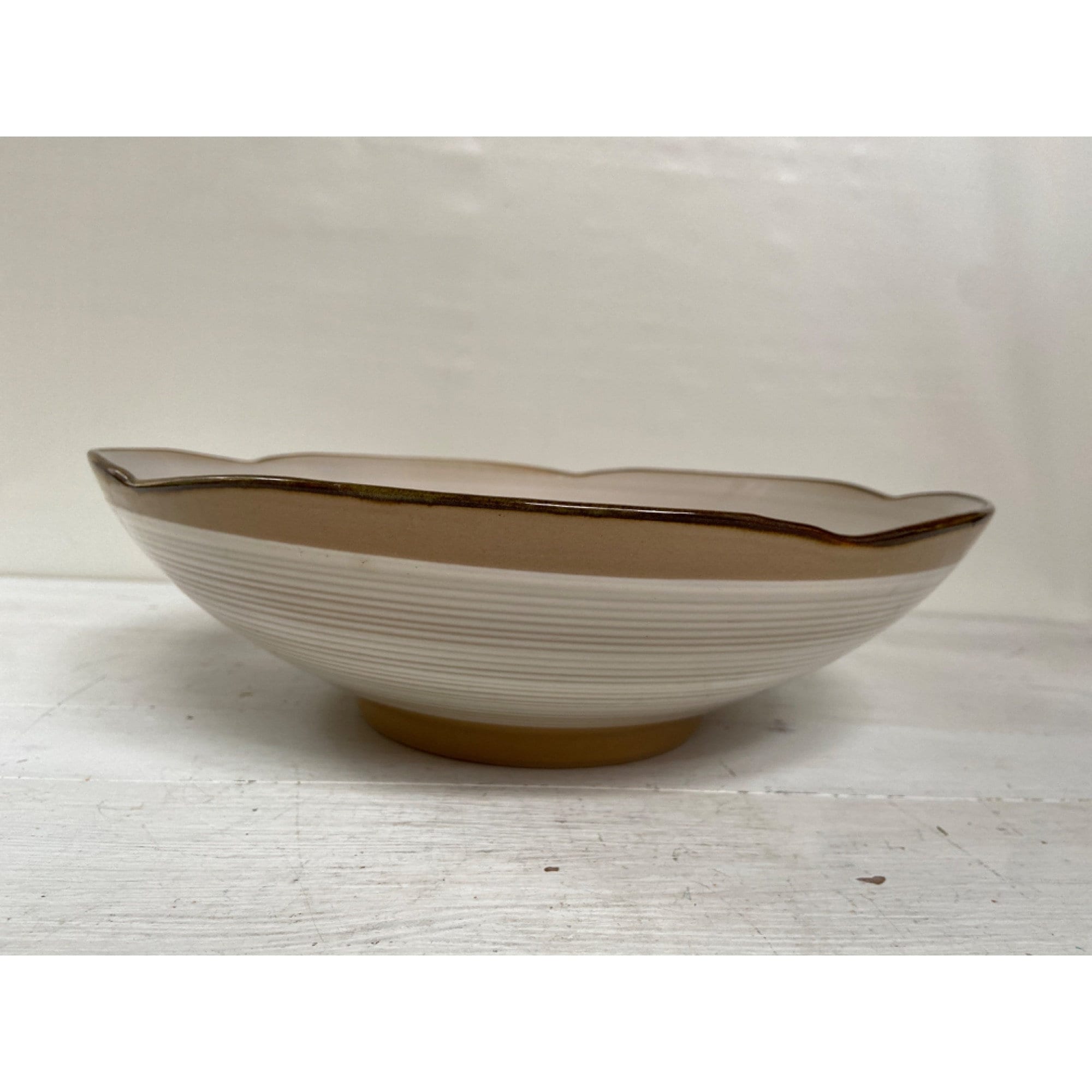 Vintage Stoneware Showa Kasuga Hand Crafted Japan12
