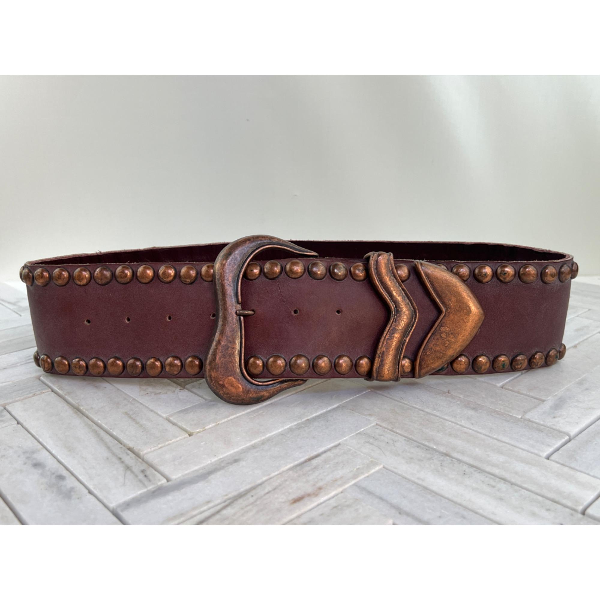 Antimid Studs Belt ブラウン　超希少即完売 ANTIMID STUDS BELT