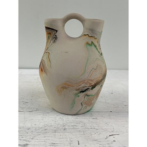 Vintage Nemadji Pottery Wedding Vase
