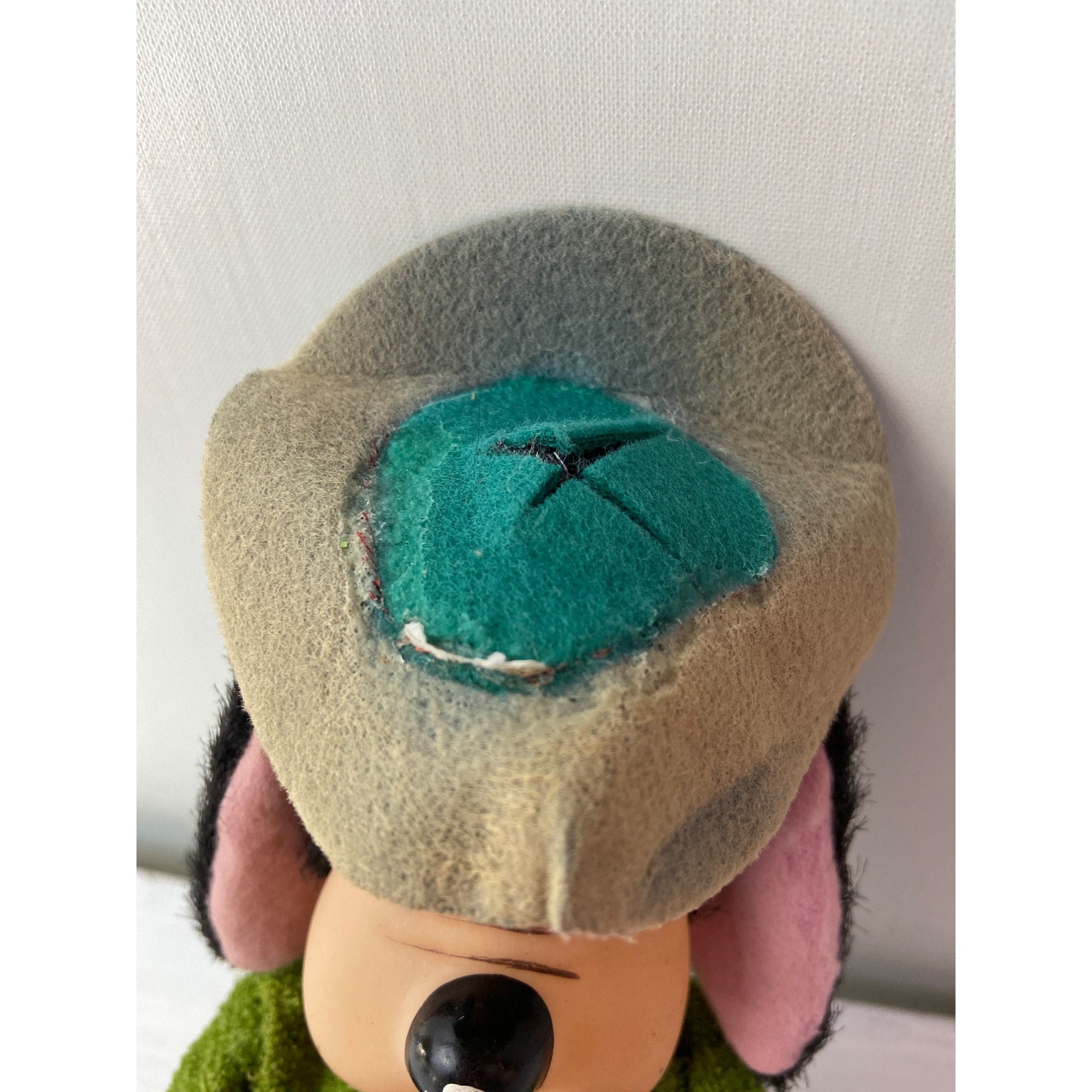 Vintage Super Rare Vintage Felt Pixie Hound Dog Novelty Figurine 8 ...