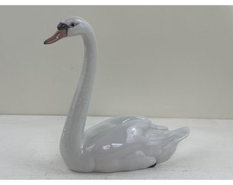 リヤドロ磁器製白鳥の鳥の置物 #5230 廃盤コレクターズアイテム - Etsy
