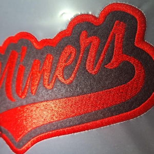 Niners Aufnäher, Embroidery Patch, Aufnäher zum Aufbügeln