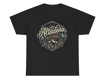 アルタデナ ユニセックス ヘビーコットンTシャツ
