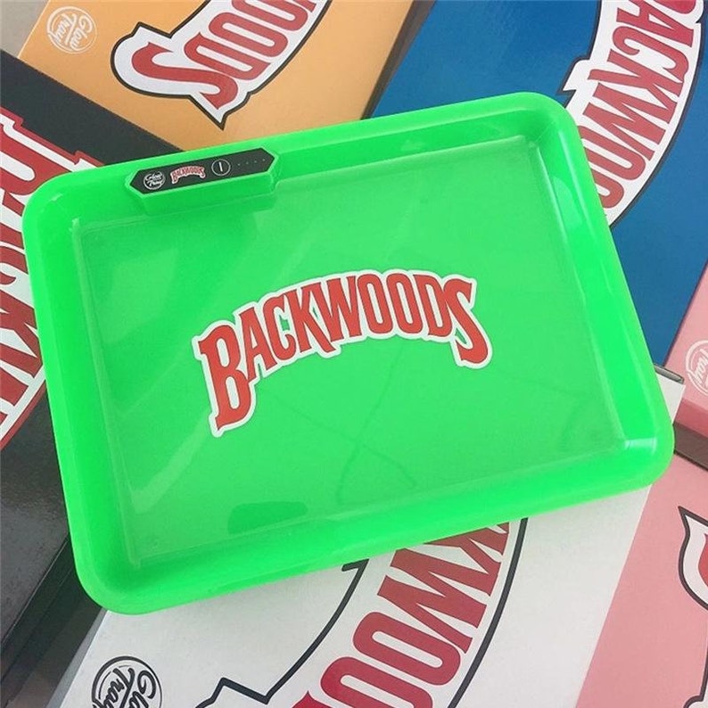 Backwoods Rolling Tray Glow Tray LED USB Connection With Etsy