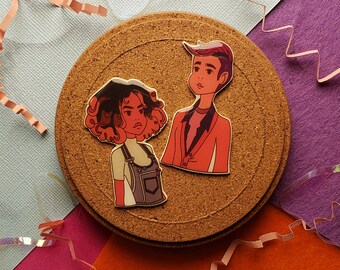 Lola & Milo (Afterparty) Inspired Pin Set