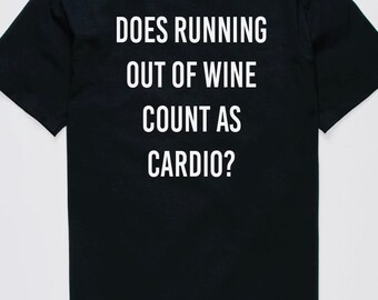 Does running out wine?