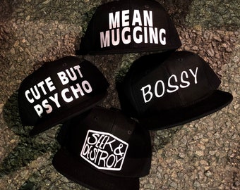 Mean, bossy, seek and destroy and cute infant-adults SnapBack