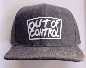Infant toddlers Out of control Punk kid Denim  SnapBack