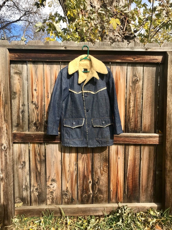 VTG 70's Sears Roebuck Chore Jacket - Sz S-M