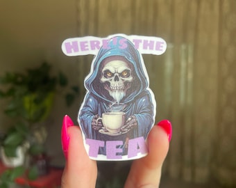 ACOTAR Suriel, Here’s the Tea sticker