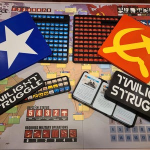 Box-Friendly Twilight Struggle Token Caddy & Kartenhalter